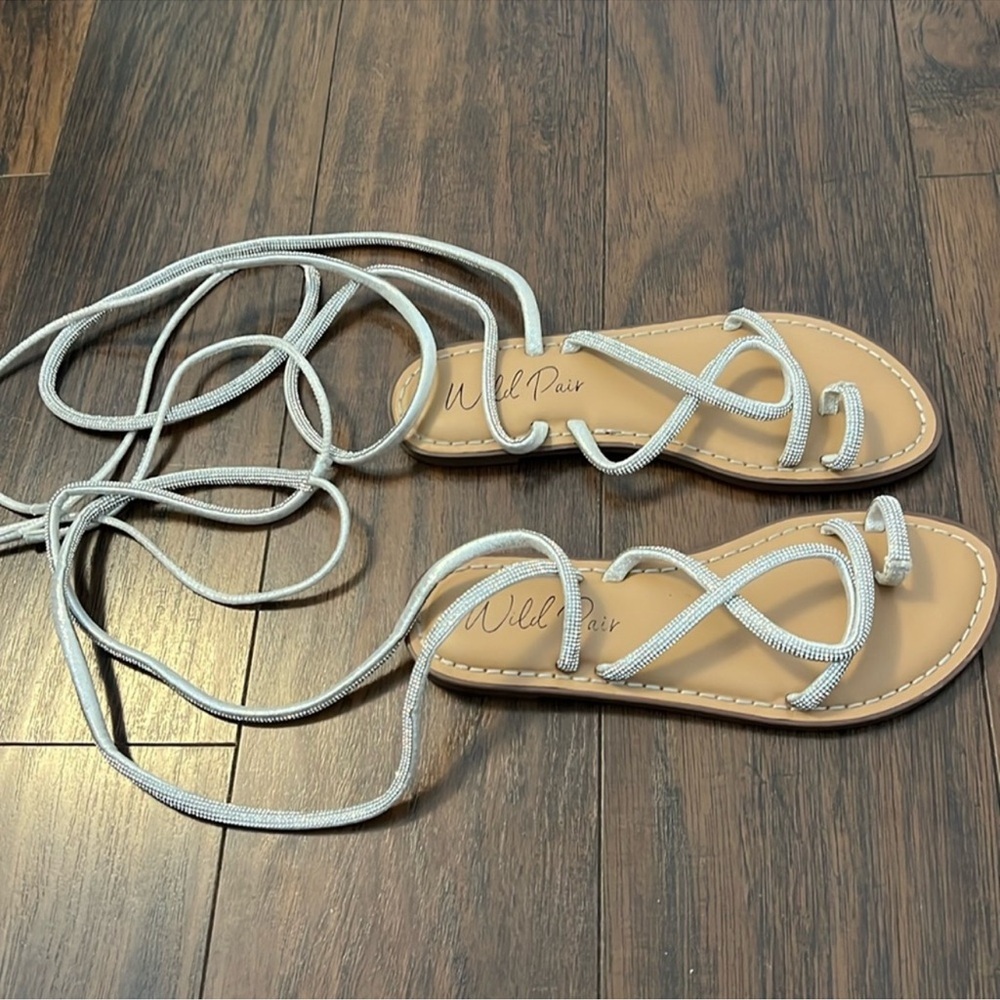 Wild Pair Women's Sandals - Silver